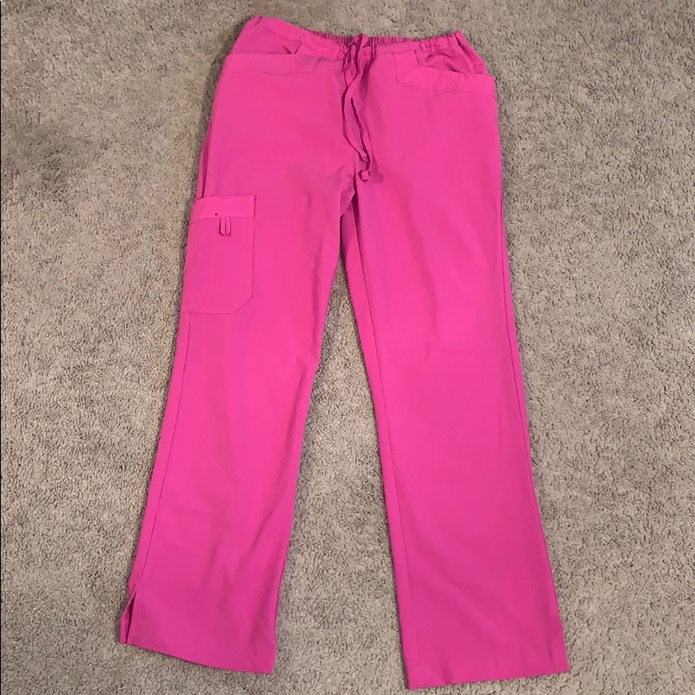 Pink Grey’s Anatomy scrub pants